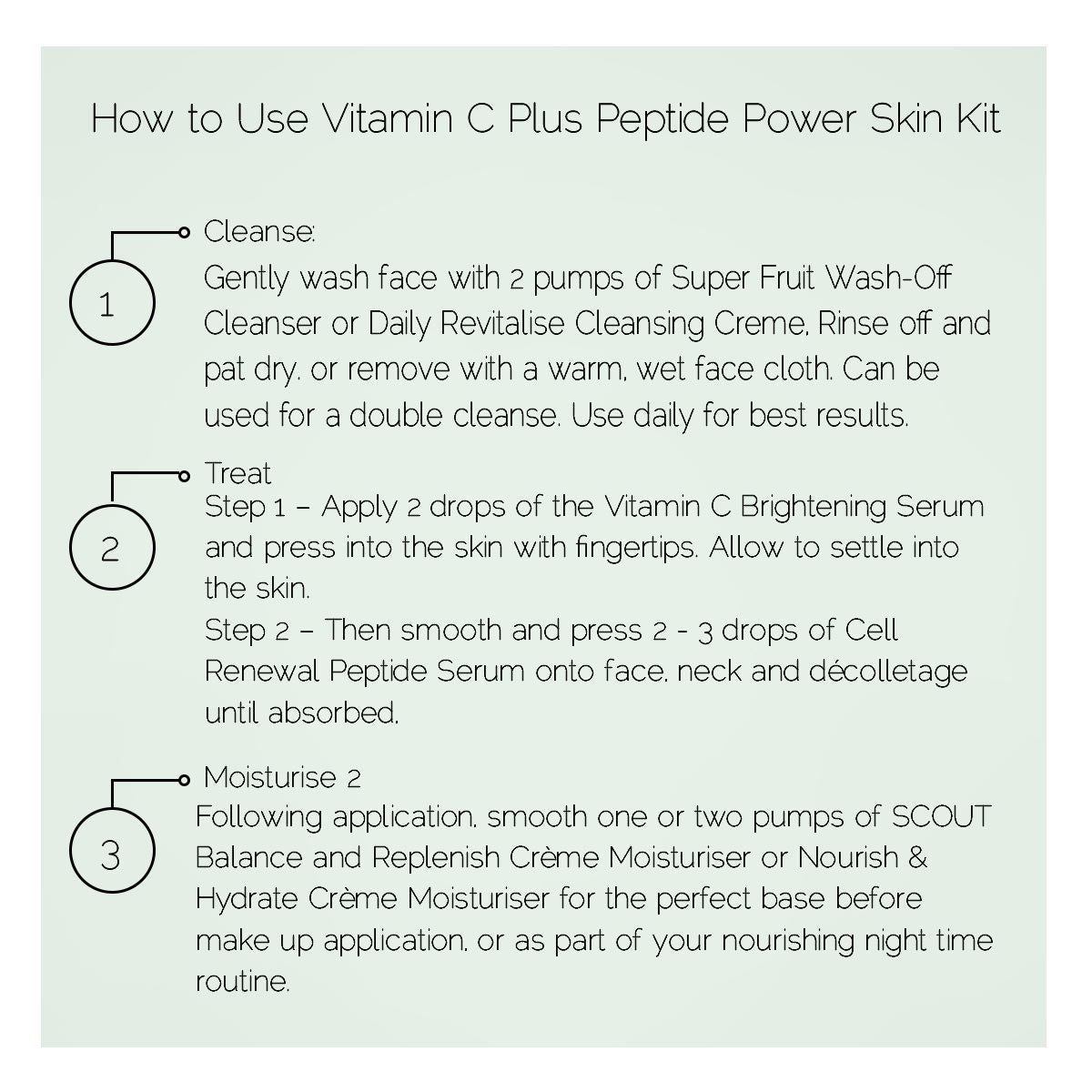 Vitamin C Plus Peptide Power Skin Kit