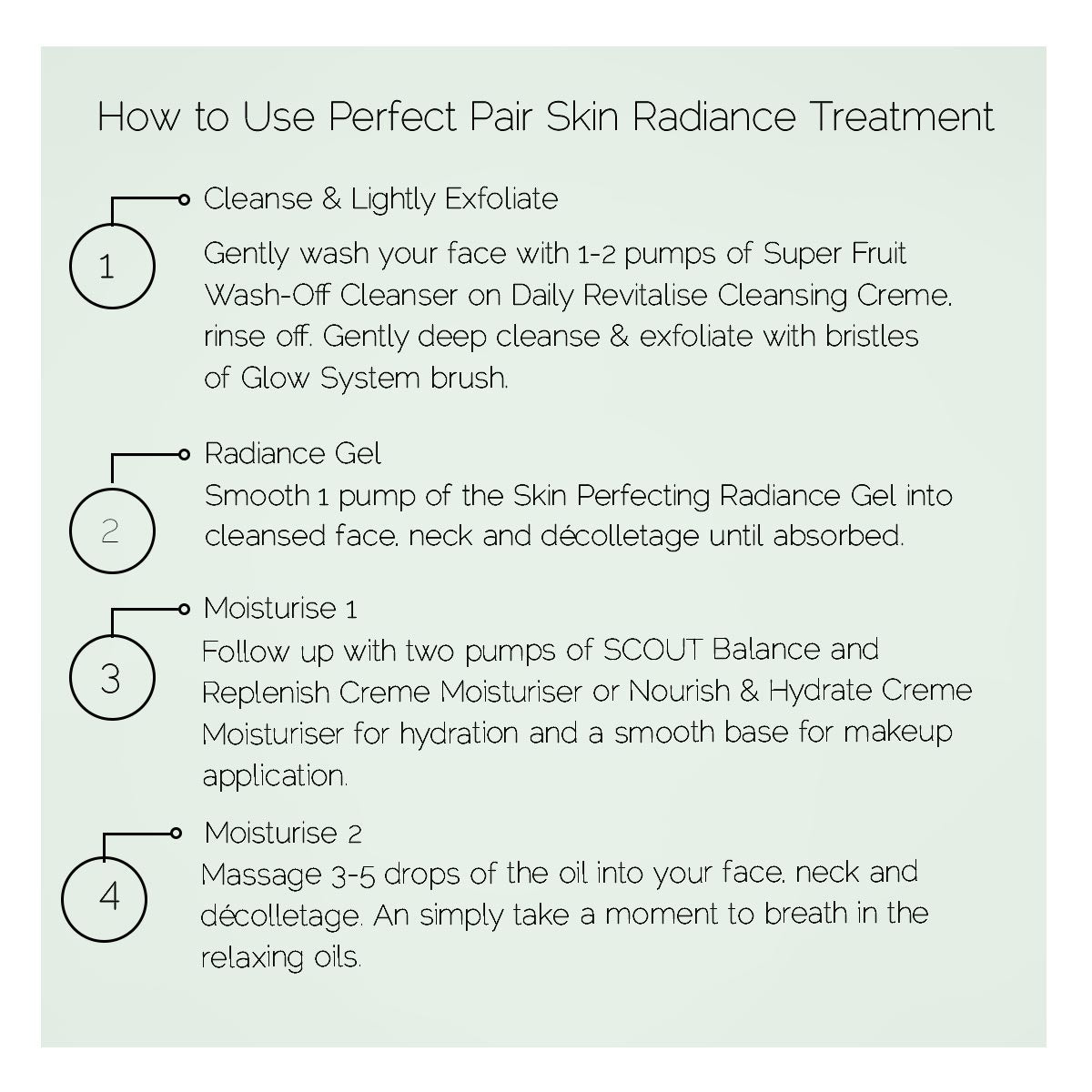 Perfect Pair Skin Radiance Treatment Kit