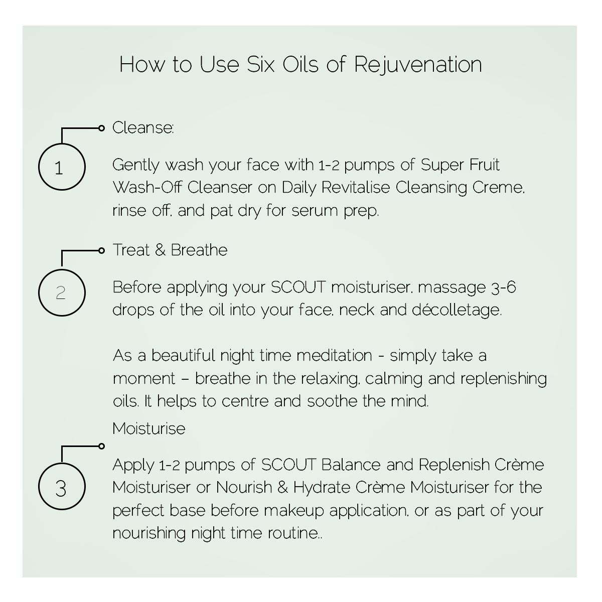 Six Oils of Rejuvenation